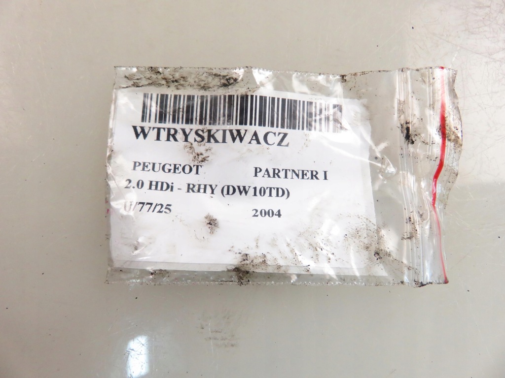 фото №8, Форсунка peugeot partner i 2.0 hdi - rhy 9636819380