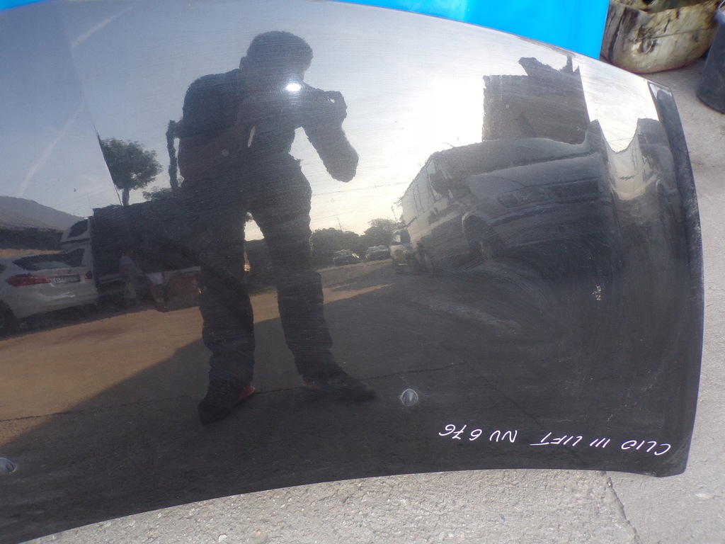 фото №3, Капот крышка двигателя renault clio iii lift