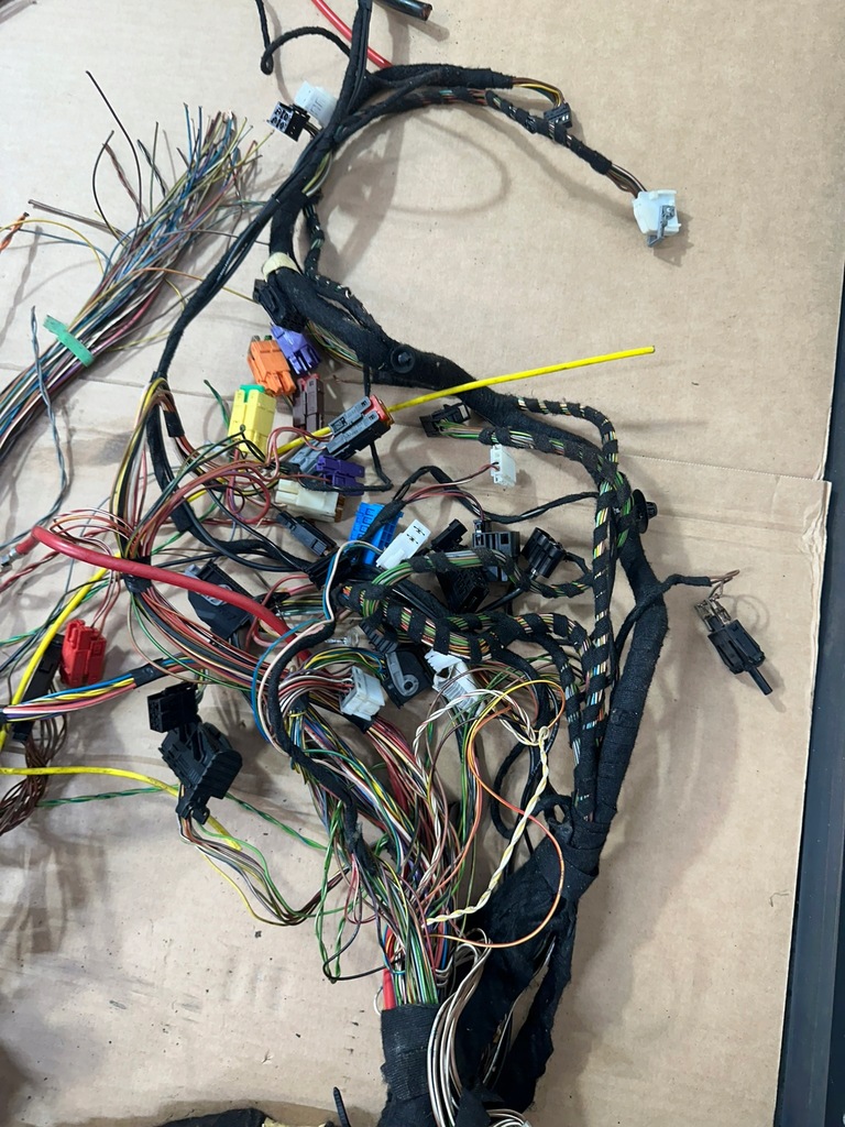 фото №13, Джгут панелі, електропроводка панелі, кабелі mercedes sl r230, w230 zu europa