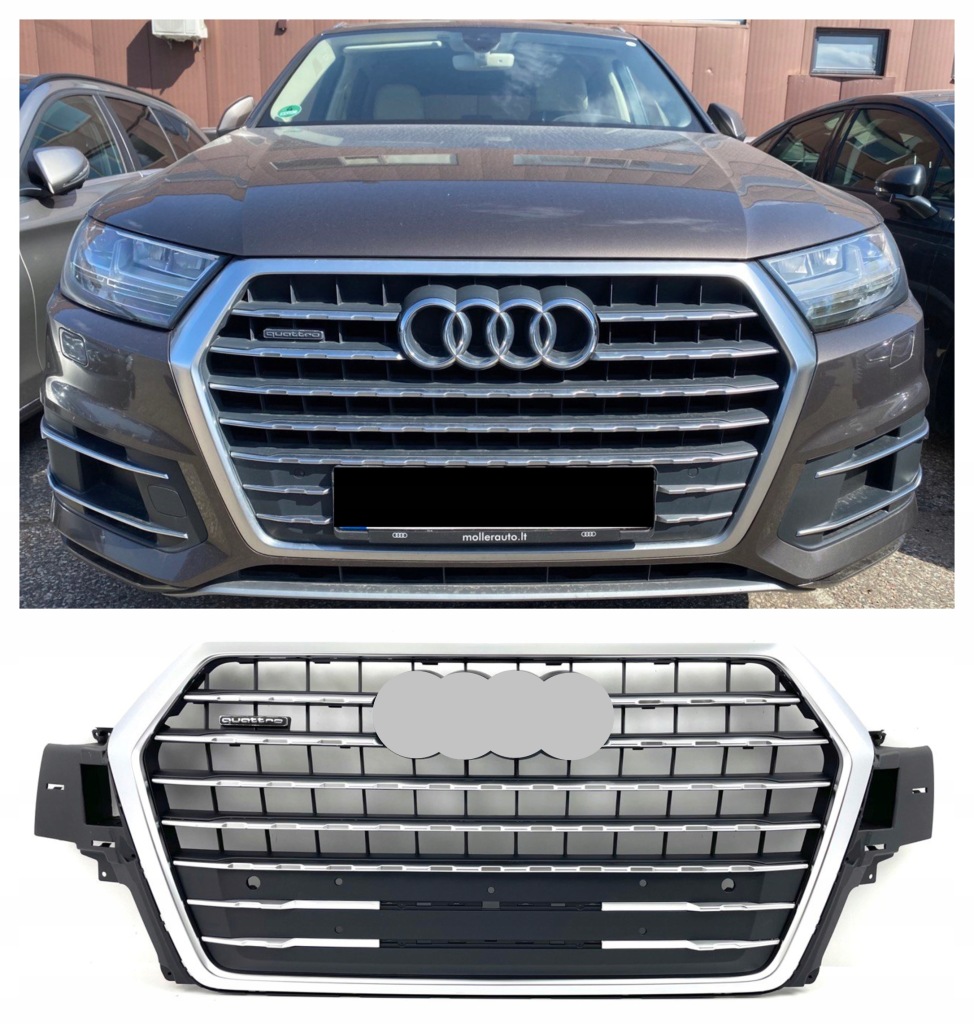 Купити Решітка радіатора решітка  audi q7 4m 2015-2019 4m0853651j mx3