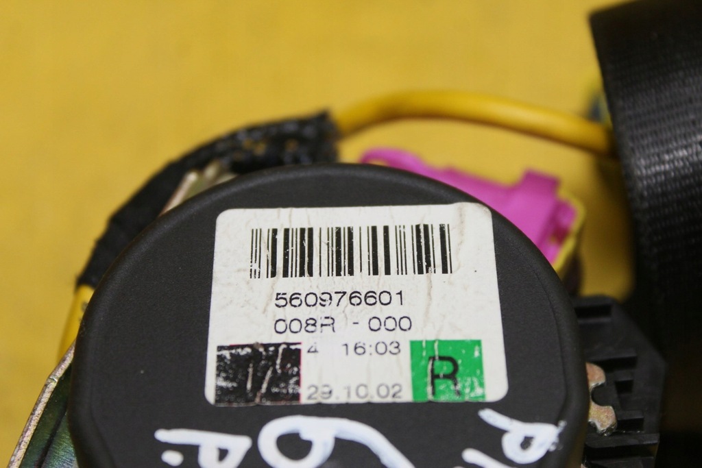 фото №7, Pas натягувач volkswagen оригінальний номер 3d1857706j