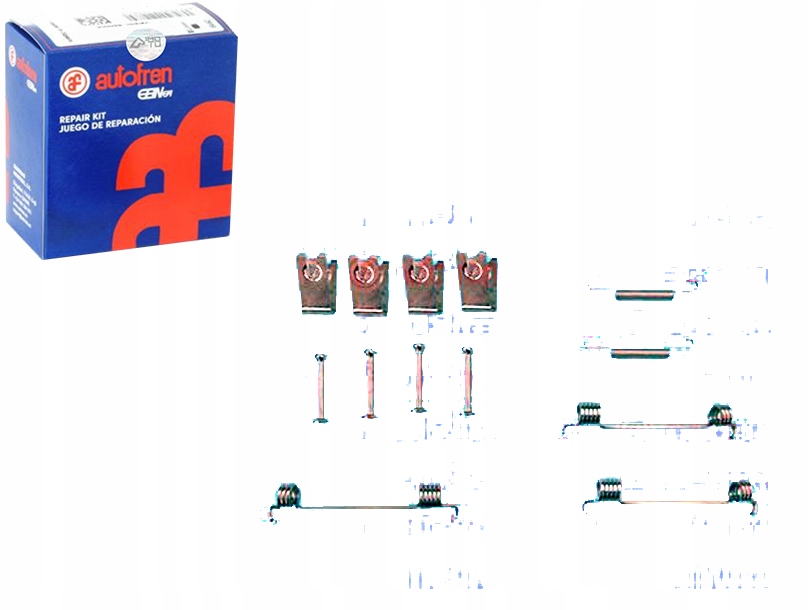 фото №1, Пружини колодка ham. citroen jumper 06- autofren s