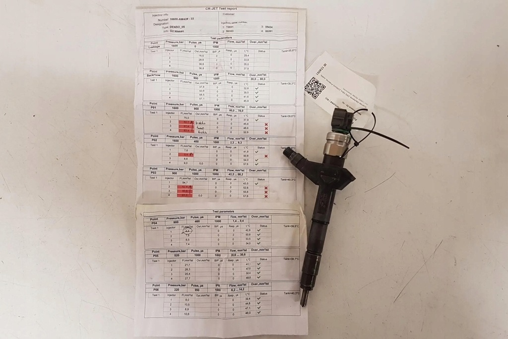 фото №7, Інжектор nissan primera estate wp12 aw400aw4 2.2l дизель 93kw 2005