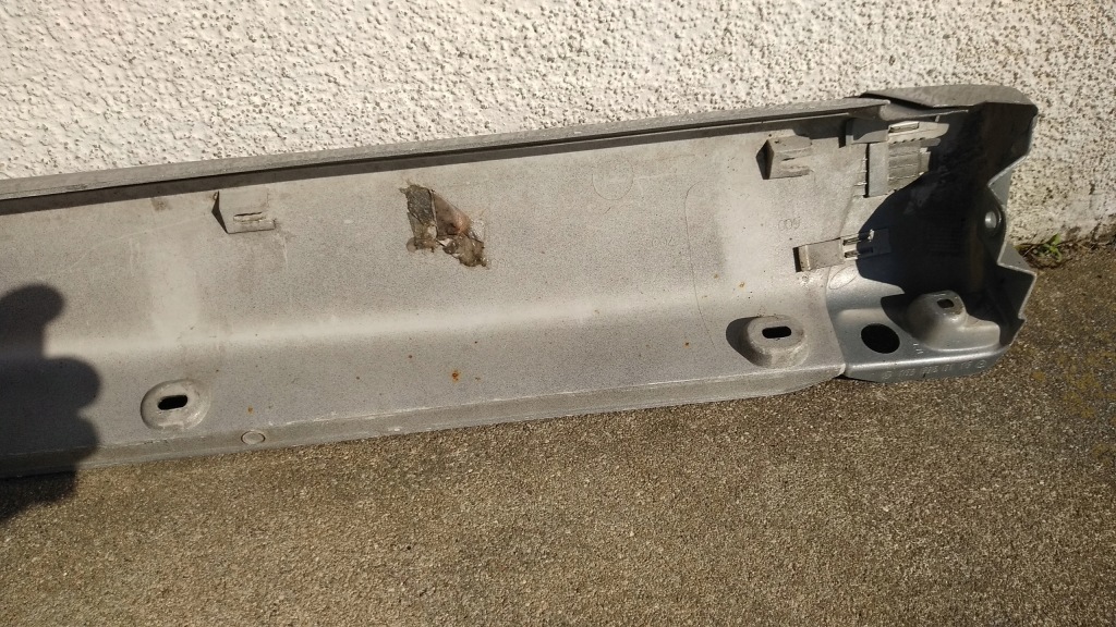 фото №6, Левая молдинг порог mercedes ml w163 накладка