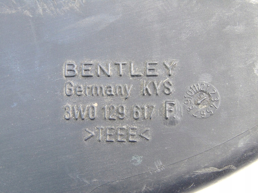 фото №6, Впуск напрямна повітря 3w0129617f bentley continental gt flying spur 03-