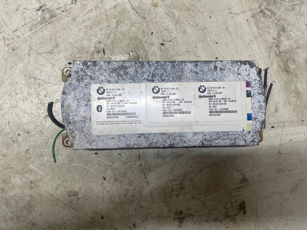 фото №1, Bmw 3 e90 e91 2008 модуль / блок управления bluetooth