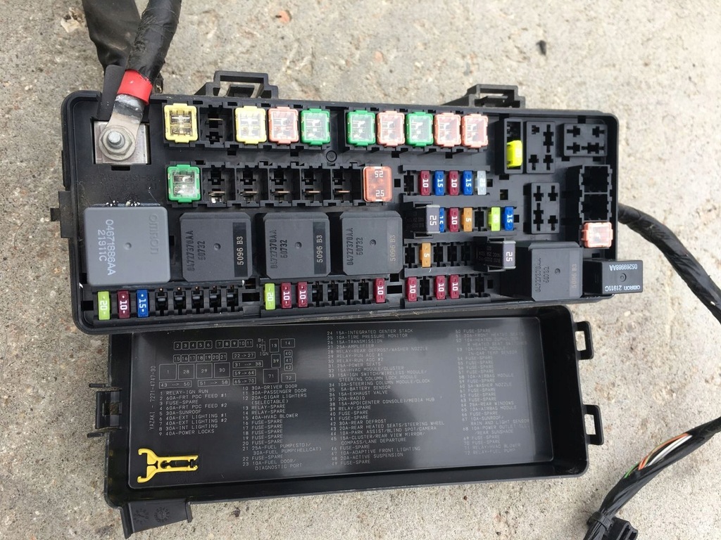 фото №14, Dodge charger 5.7 hemi 15- джгут електропроводка кабіни 68243024ac usa