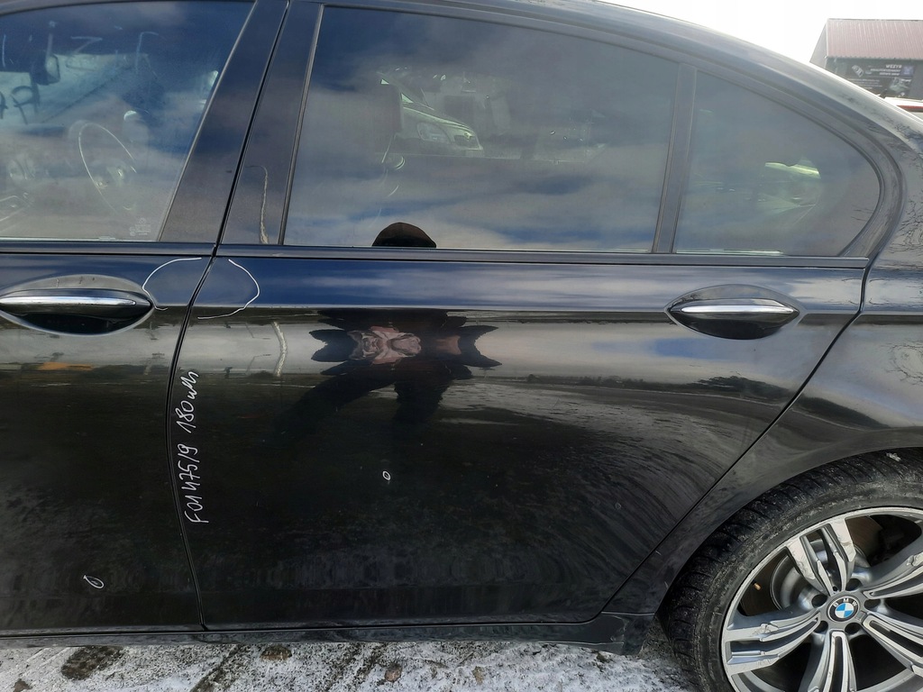 фото №1, Двері ліва задні bmw f01 black sapphire 475/9