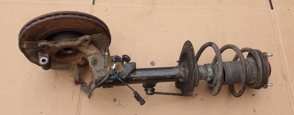 фото №6, Mitsubishi outlander 3 iii амортизационная стойка поворотный кулак правая