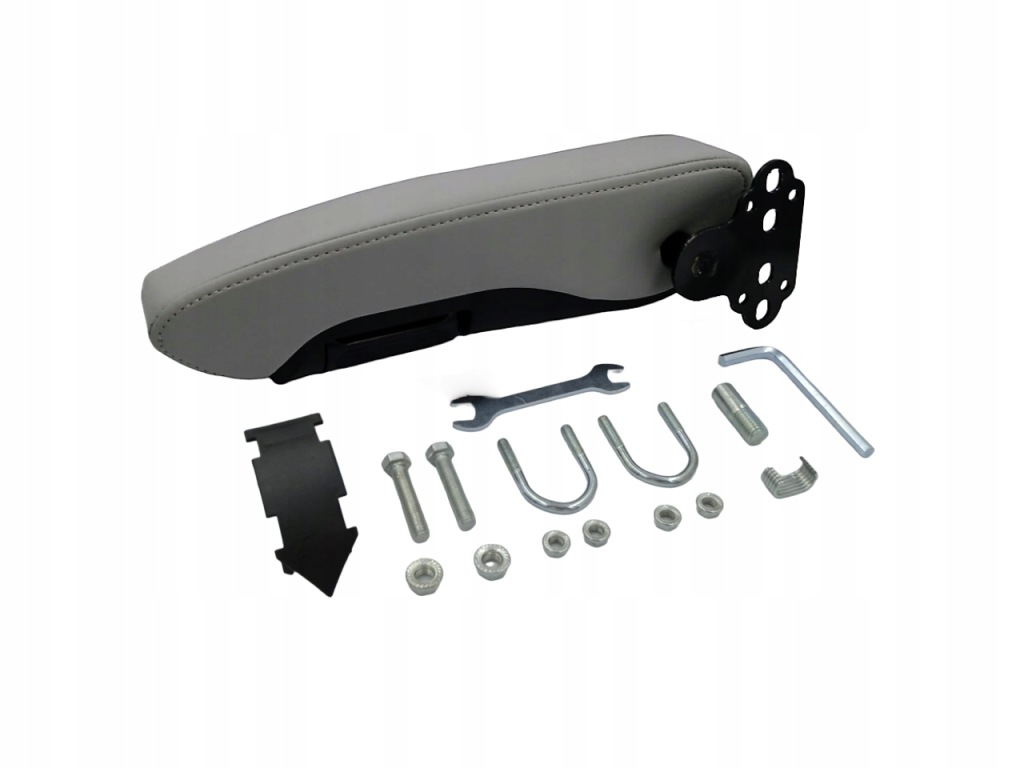 фото №13, Підлокітник універсальний - комплект лівий + правий szary