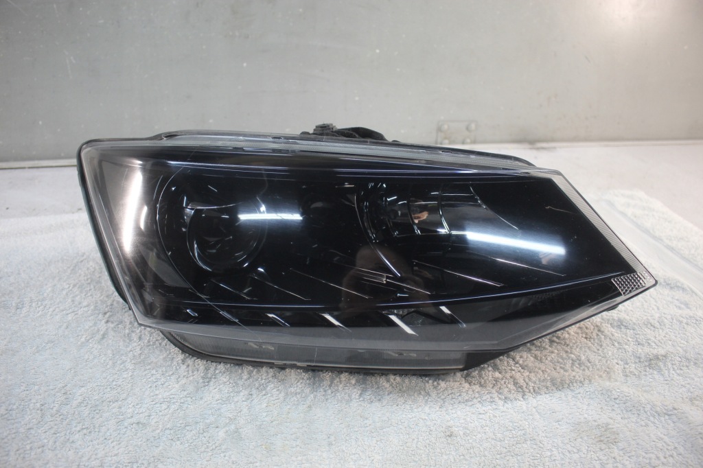 фото №1, Лампа правая перед skoda fabia iii 3 линза led 6v1941016b