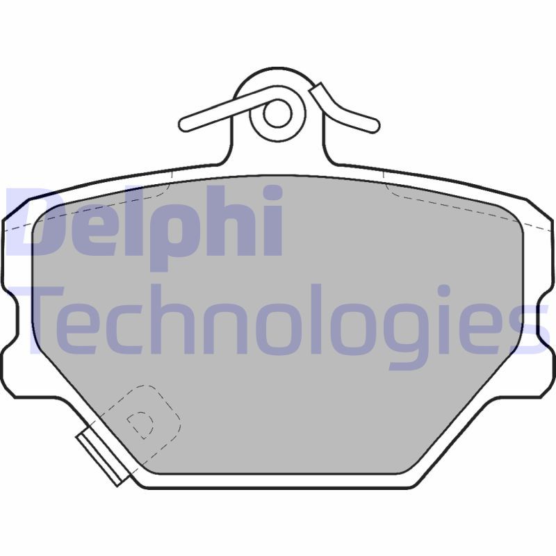 Тормозные колодки тормозные smart smart fortwo 04-07 lp1465 в Украине