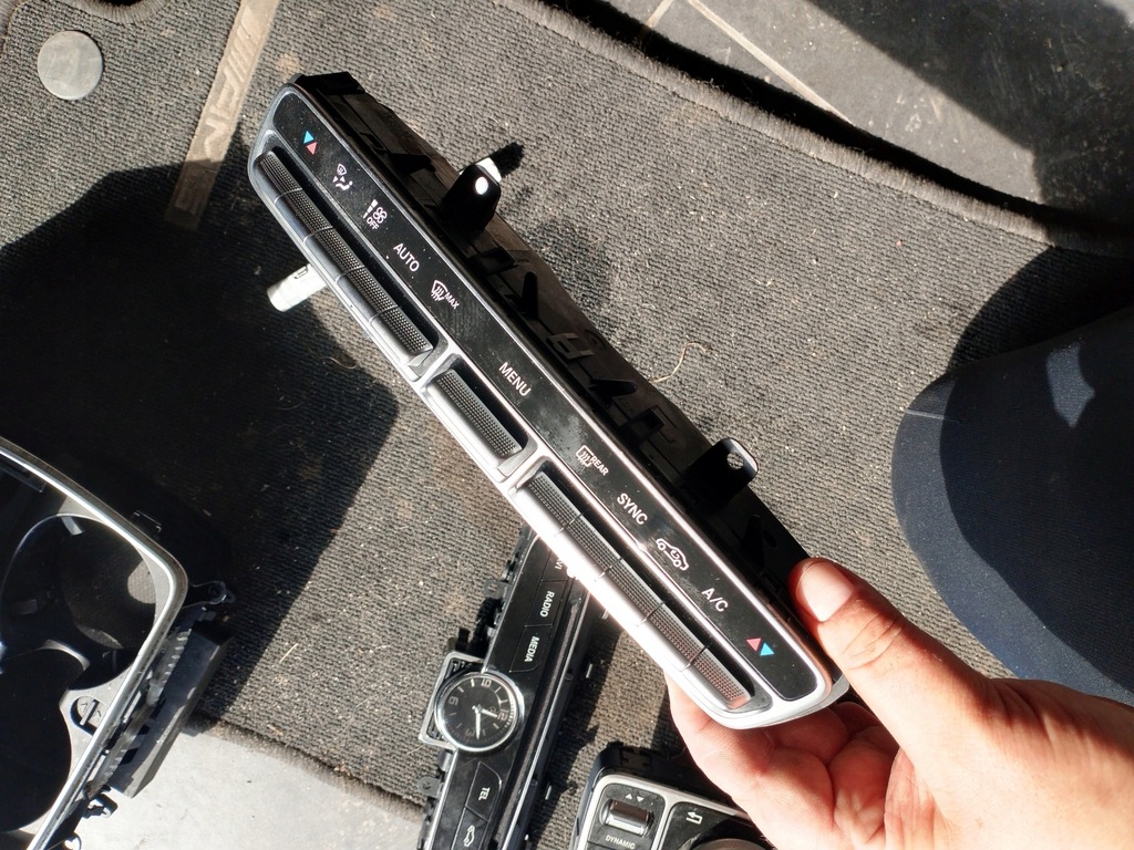 фото №1, Mercedes w205 панель кондиціонера обдув кондиціонер