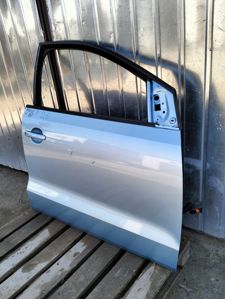 фото №9, Дверь правое правый перед vw polo 6r v 5 2007-2014 5d оригинал лак ld5m