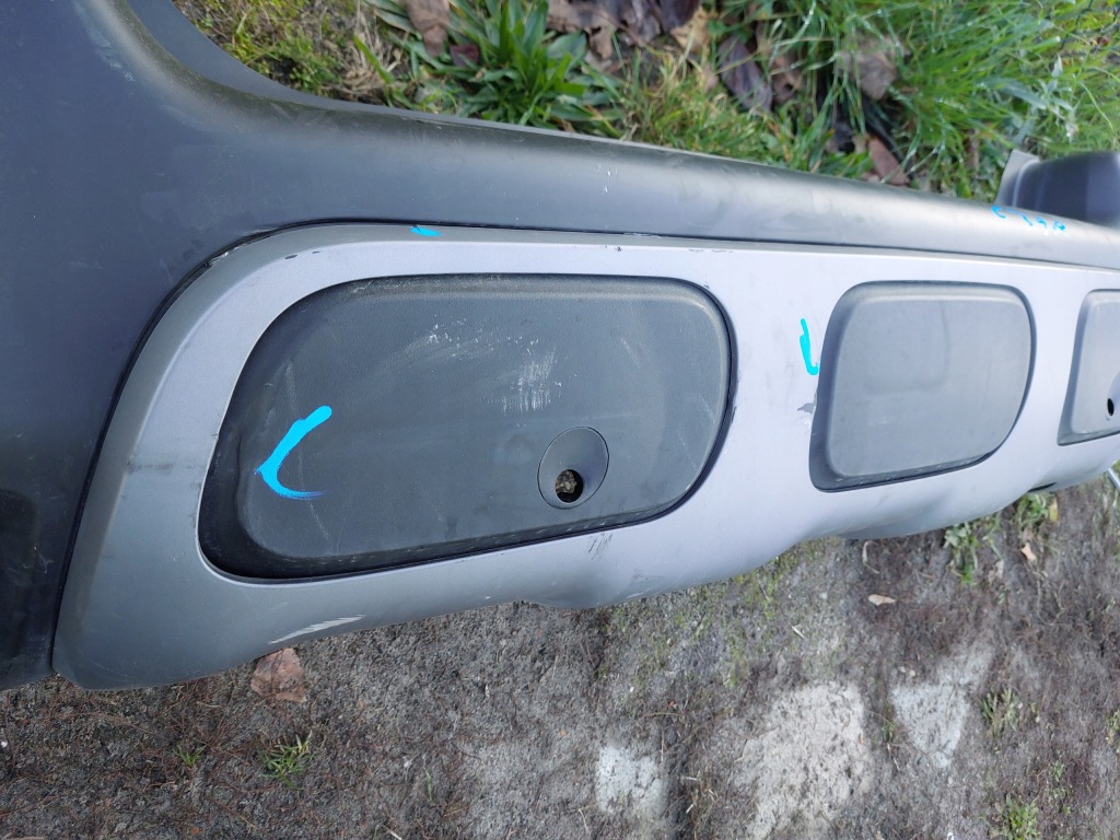фото №9, Бампер задняя citroen c3 aircross na pdc