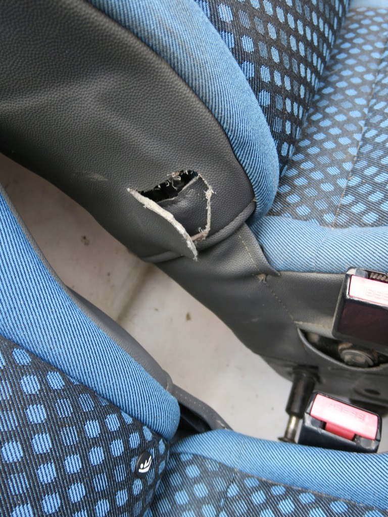 фото №3, Сиденья 3 ряд citroen citroen jumpy expert fiat scudo 2 ii 06-