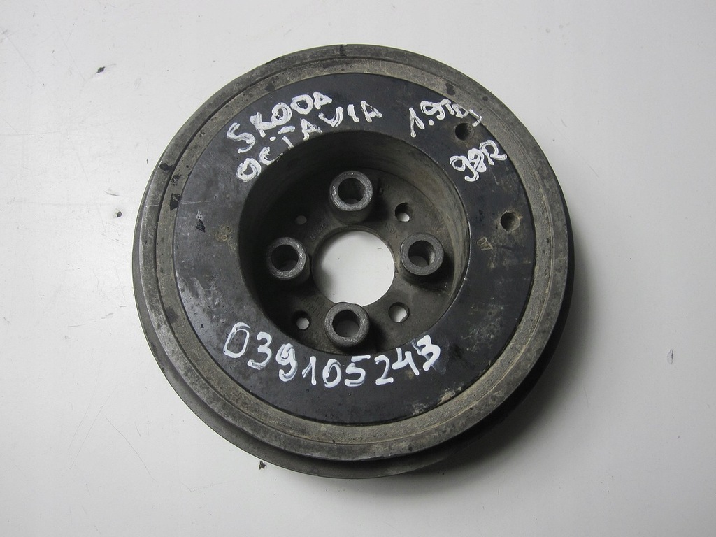 фото №1, Шкив гаситель колебаний skoda octavia 1.9tdi 98r