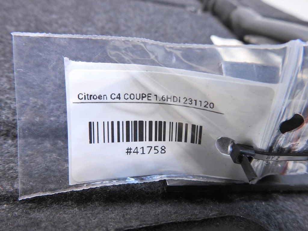 фото №8, Полиця багажника citroen c4 i coupe 96590180zd