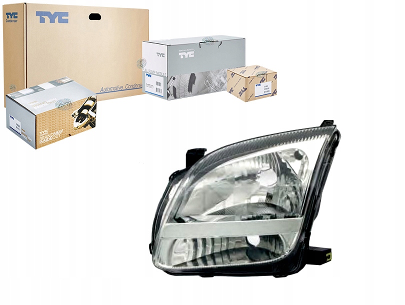 фото №15, Фара l h4, електричний, колір вкладиш: хромований subaru justy iii