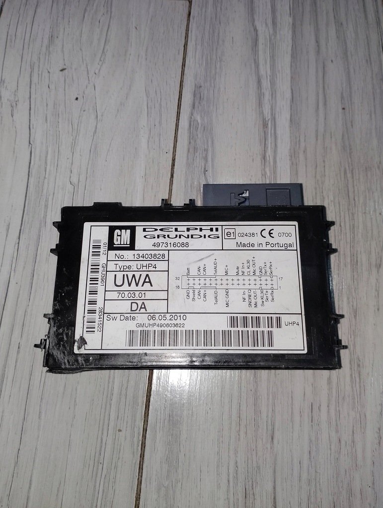 фото №1, Модуль bluetooth opel corsa d astra h 13403828