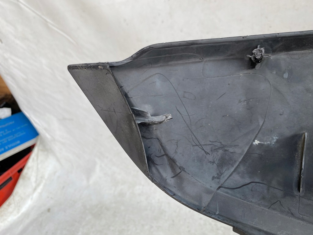 фото №7, Fiat panda 2 ii 100hp 06- накладка бампера спойлер задняя 735425750