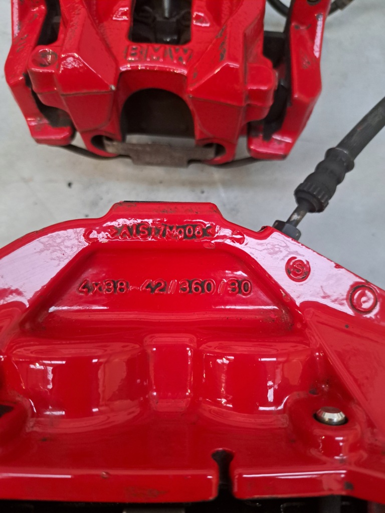 Bmw 1 f40 f48 f39 суппорты тормозные диски тормозные колодки тормоза передок  задний m-pakiet 360x30 Оригинал