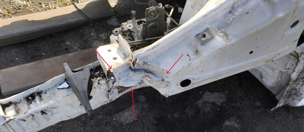 фото №6, Четверть левая передняя лонжерон перед левый mercedes vito v-klasa w447 eu