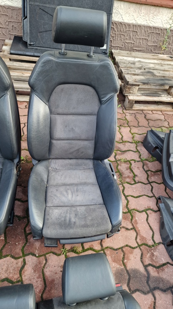 фото №9, Сидіння заднє сидіння обшивки підігрів перед задня підлокітник europa audi a6 c6