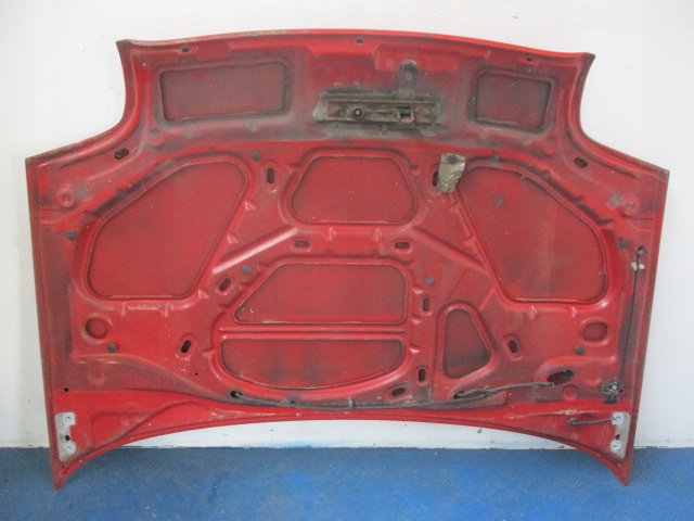 Clio 2 дорестайлінг  капот кришка багажника перед czerwona Доставка