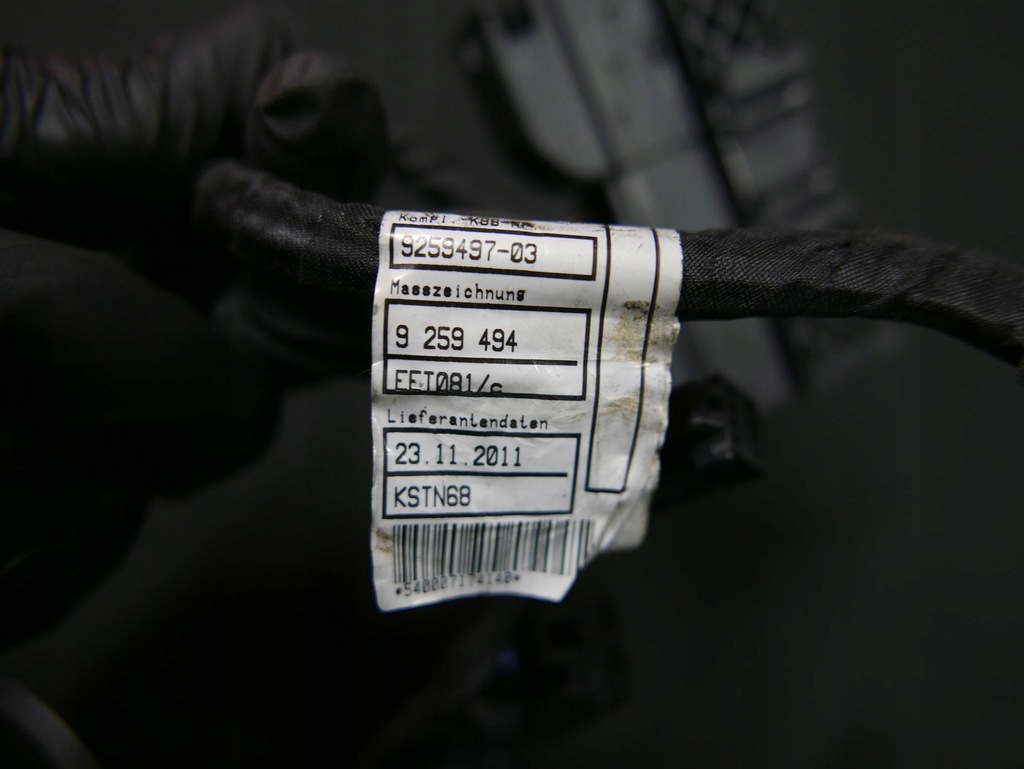 фото №8, Bmw f12 жгут электропроводка сиденье левая память