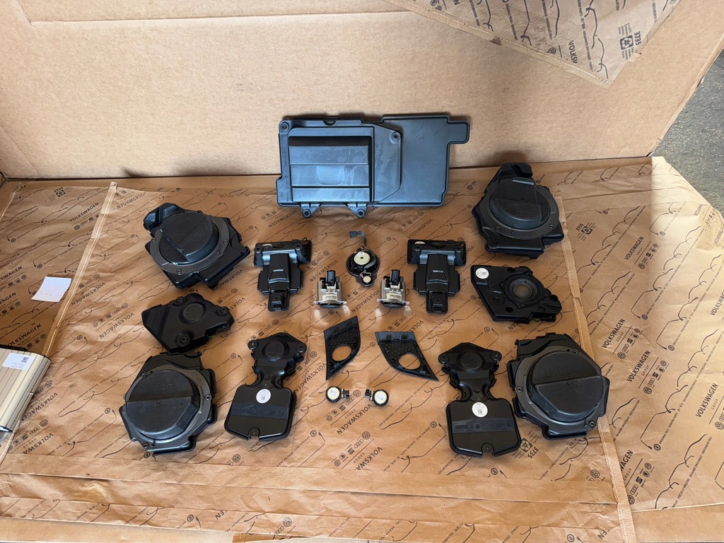 фото №11, Audi a8 s8 d4 lift long обшивки динамики усилитель 4h0035466 bang olufsen