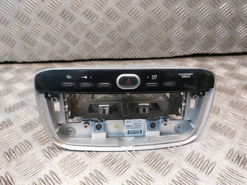 фото №1, Рамка консоли центральной fiat punto 2012 735591688