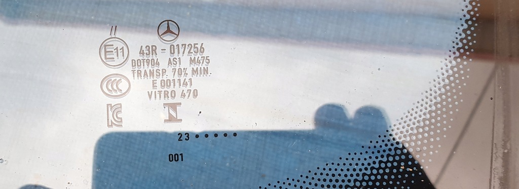 фото №8, Mercedes c-klasa c klasa w206 w 206 стекло передняя оригинальная