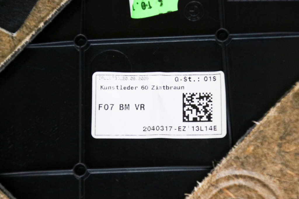 фото №7, Bmw 5 f07 обшивка обивка дверь правый перед подсветка zimtbraun europa