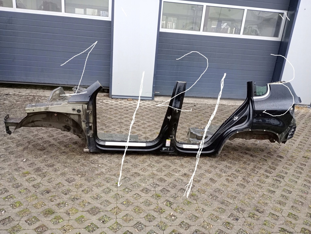 фото №2, Чверть ліва vw tiguan 5n0 r-line lc9x