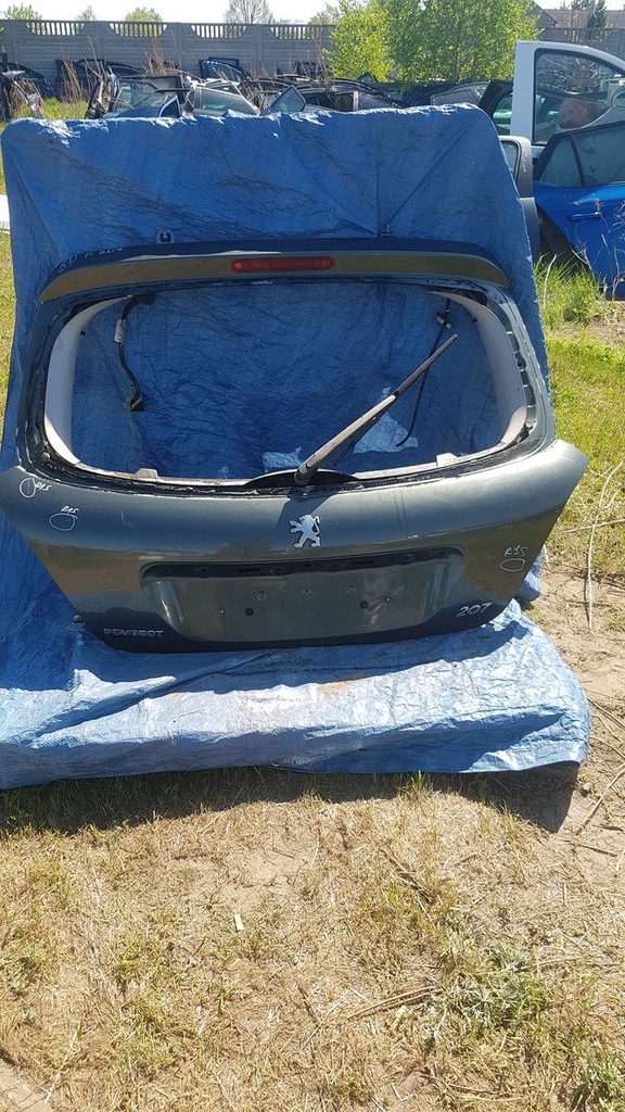 фото №1, Крышка багажника багажника peugeot 207 hb
