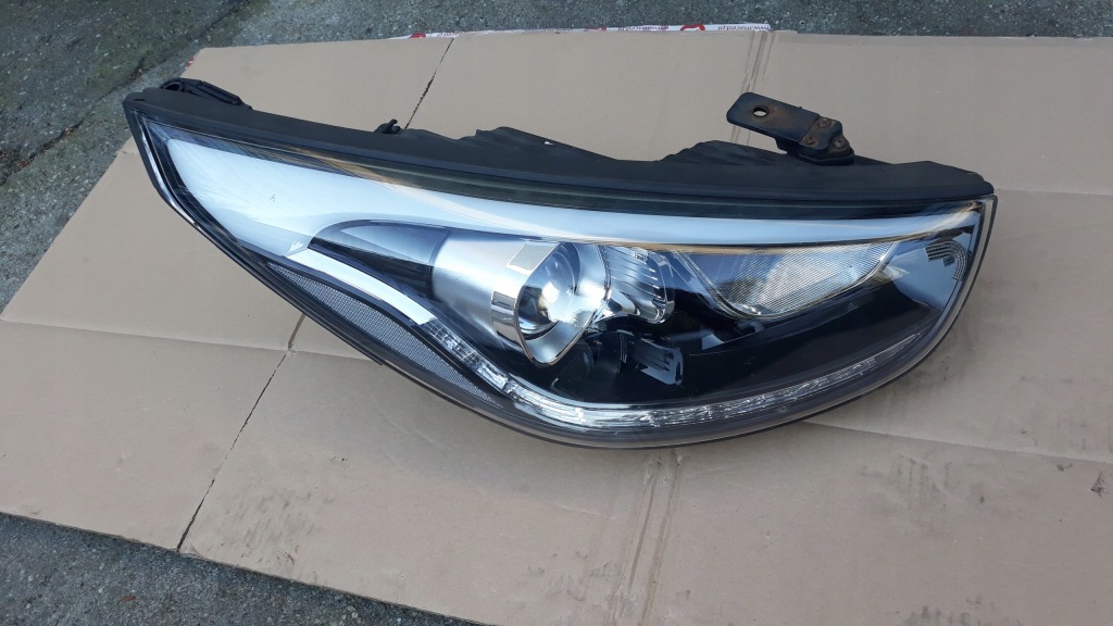 фото №1, Hyundai ix35 13-15r lift лампа передняя правая led uk