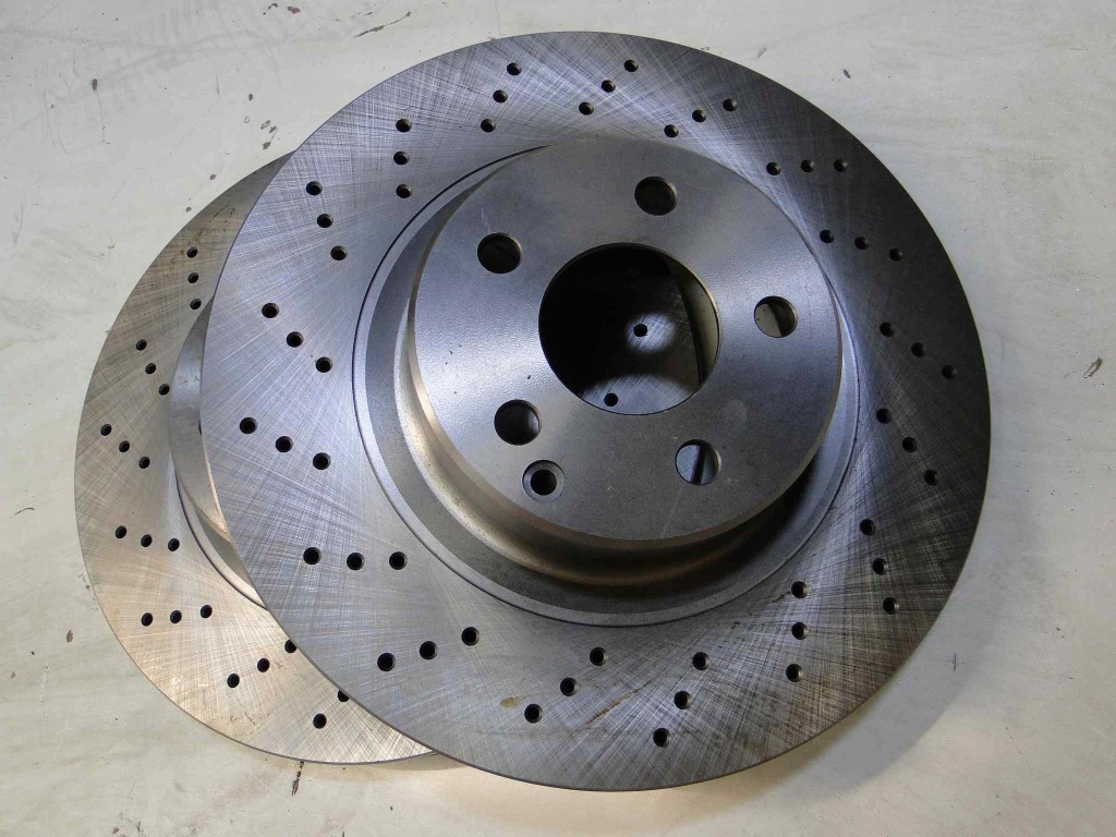 фото №4, Mercedes cl 215 диск передняя тормозные диски