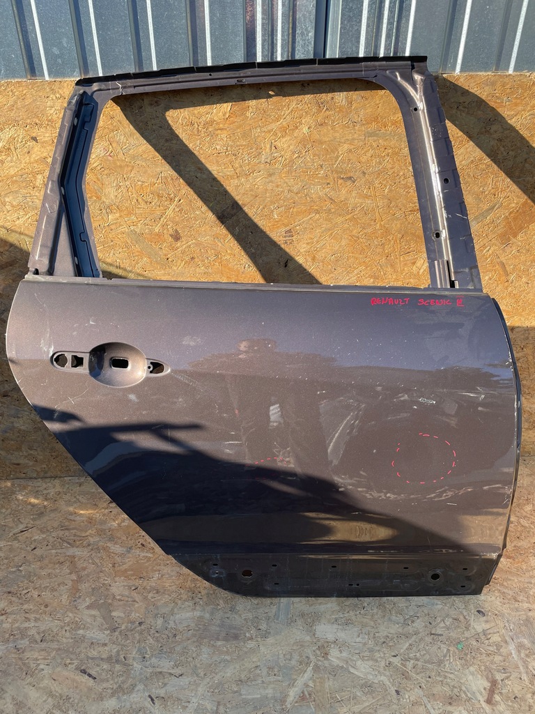 фото №1, Дверь правое задние renault scenic iii 3 правый задняя