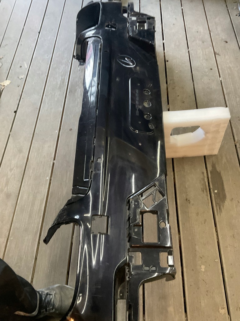 фото №6, Porsche cayenne iii coupe 2019- 9y3 диффузор бампер задняя задний 9y3807110b