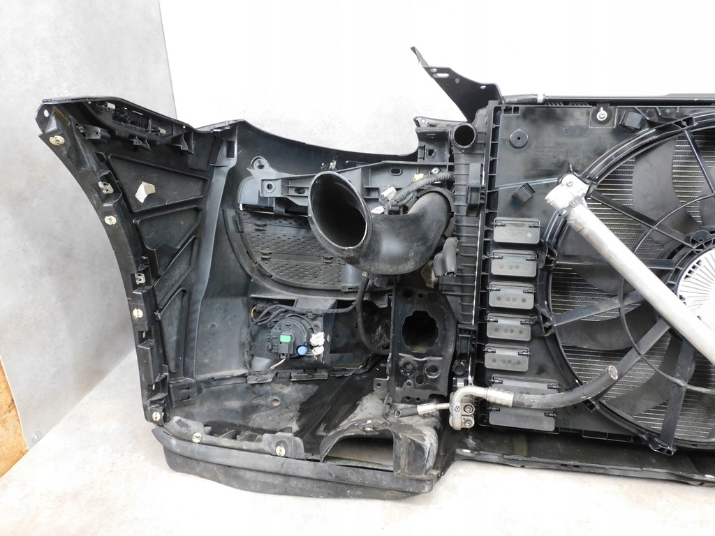 фото №11, Porsche cayenne 7p kompletny перед капот лампы бампер pas чёрный