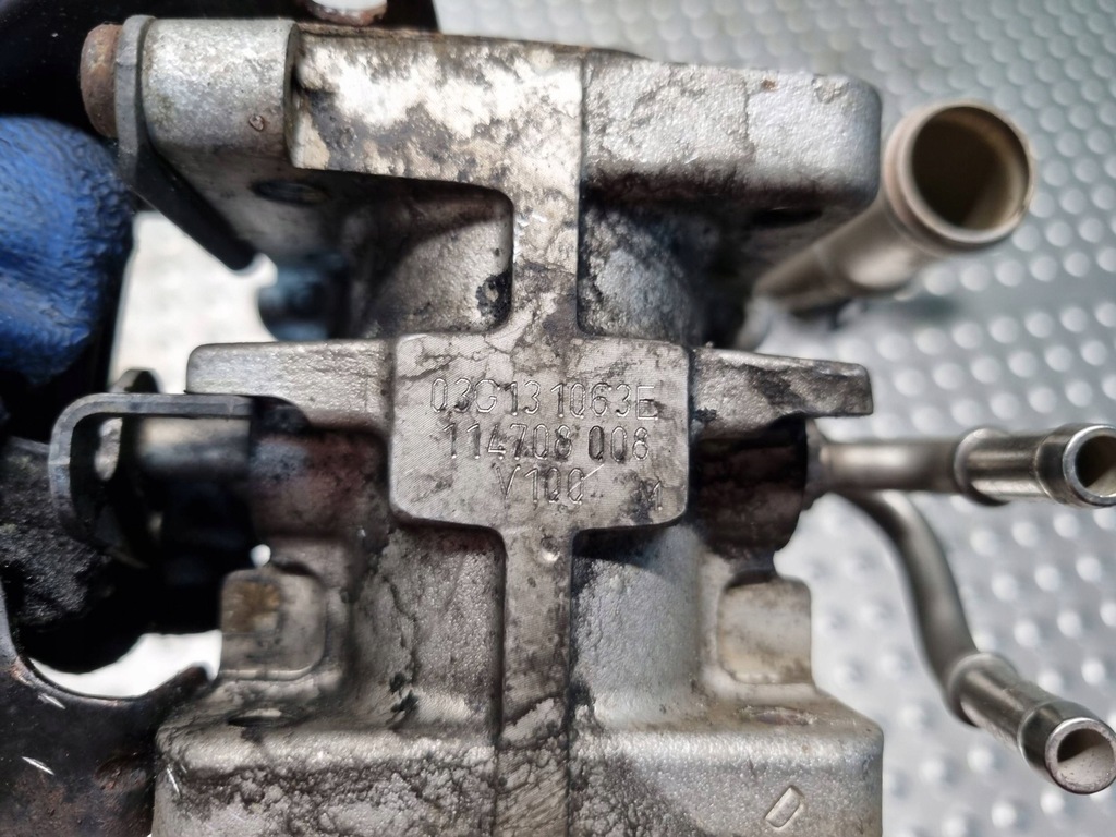 фото №7, Радіатор вихлопних газів egr 038131513ad golf v leon ii touran i octavia ii 1.9tdi