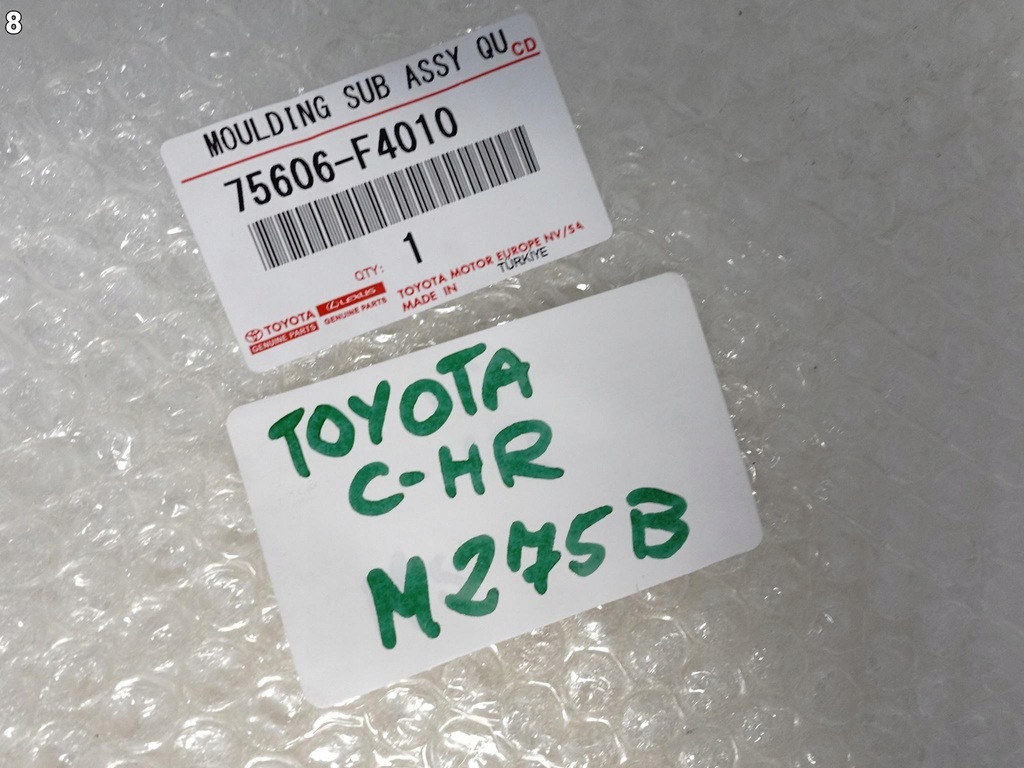 фото №9, Toyota c-hr chr i 16-23 lift молдинг na крыло левая задняя оригинальная