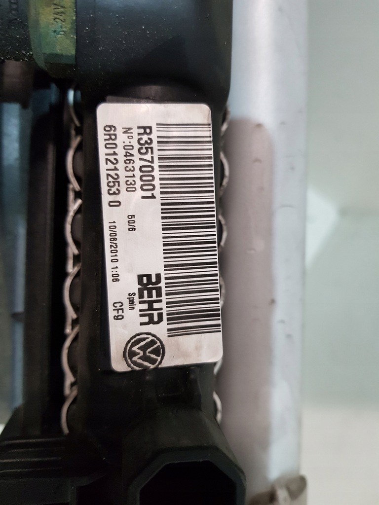 фото №13, Радиатор wody vw polo v 1.6 tdi 6r01212530