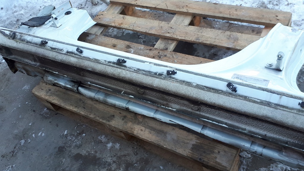 фото №11, S4 b8 lift порог обшивка порог левый перед ls9r