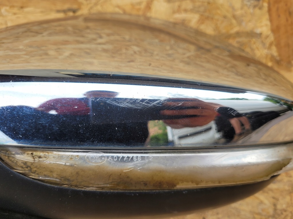 фото №6, Зеркало наружное левая peugeot 208 2008 i 7pin хром