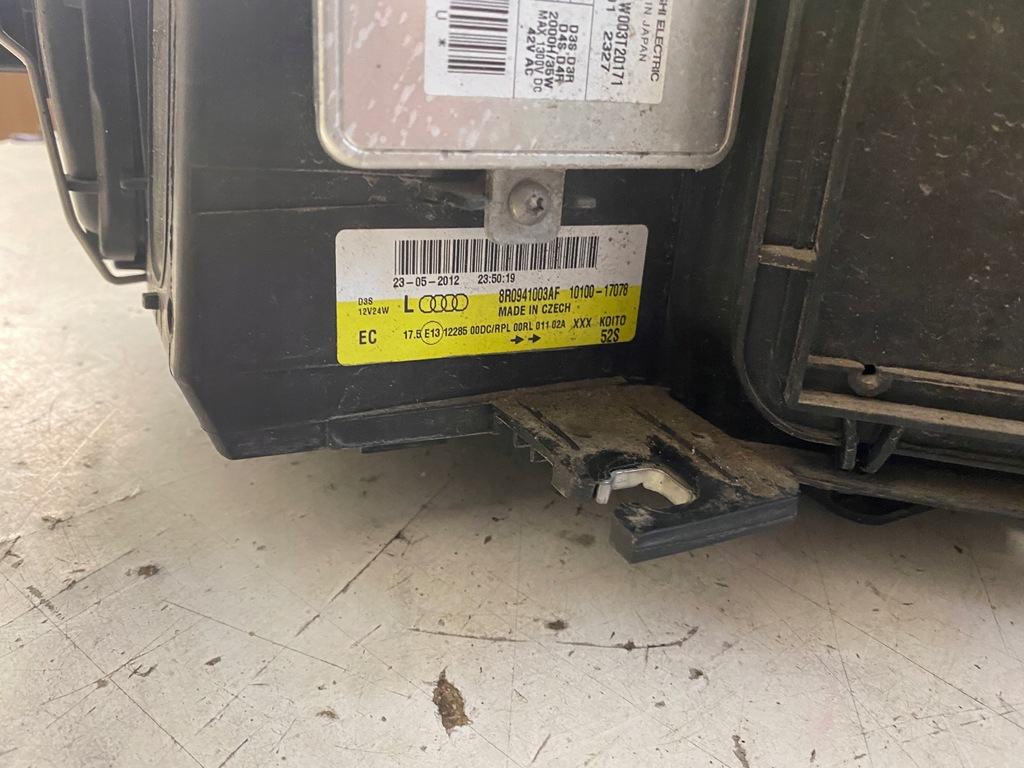 фото №13, Audi q5 8r лампа левый перед ксенон 8r0941003af