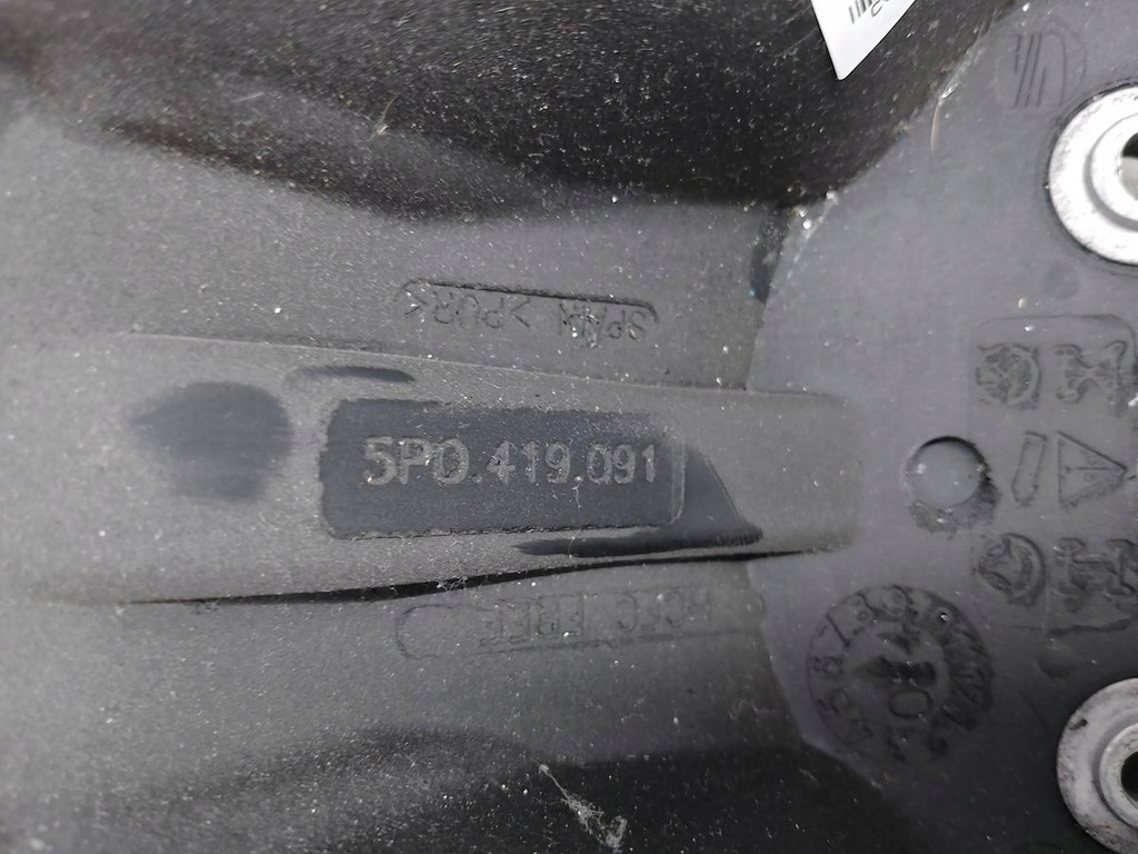 фото №8, Воздуховод с подушка seat altea 5p0419091 5p0880201g