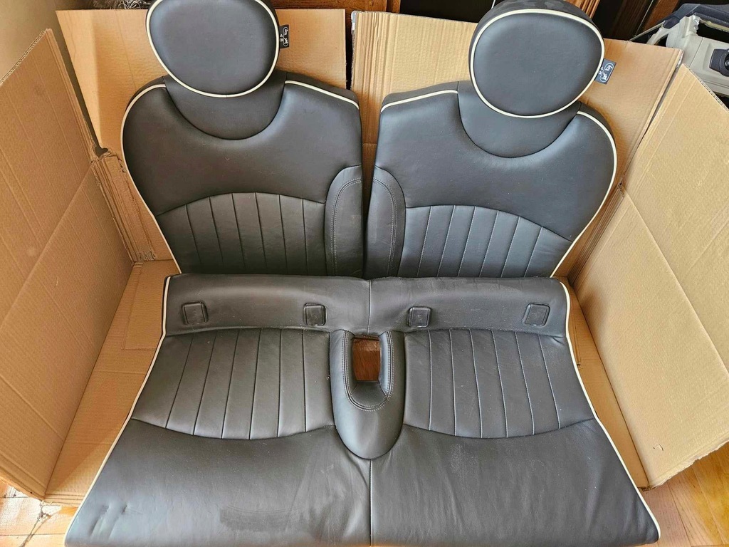 фото №5, Mini cooper r56 сидіння шкіра комплект стан bdb r50