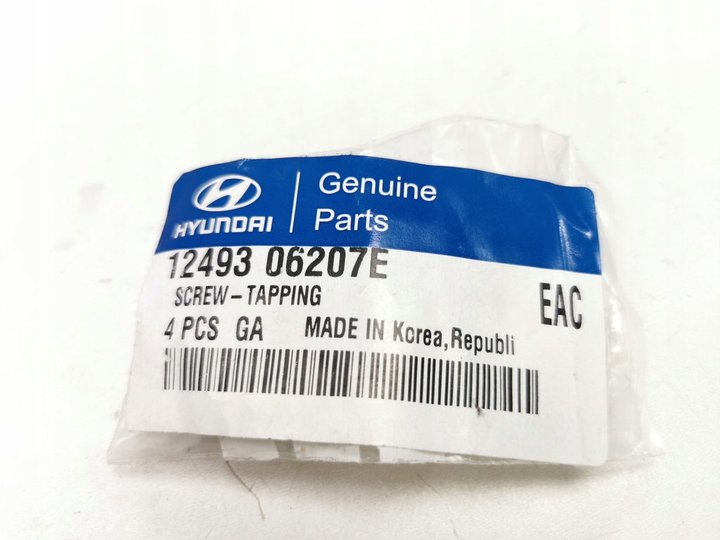 фото №6, Гвинт, болт hyundai accent elantra sonata tucson оригінальний номер 12493 06207e